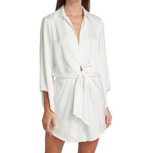 Ramy Brook | Never Worn | White Women's Butterfly Sleeve Penny  Knot Dress